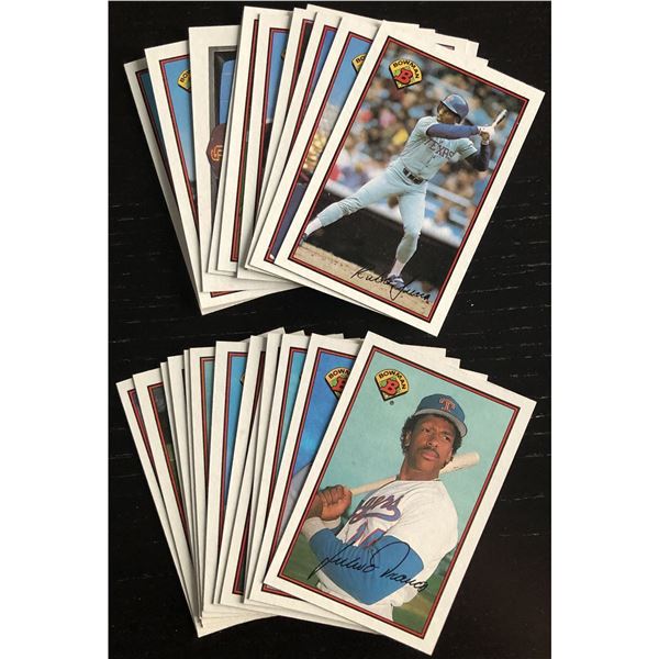 1989 BOWMAN BASEBALL COLLECTION - 25 CARDS