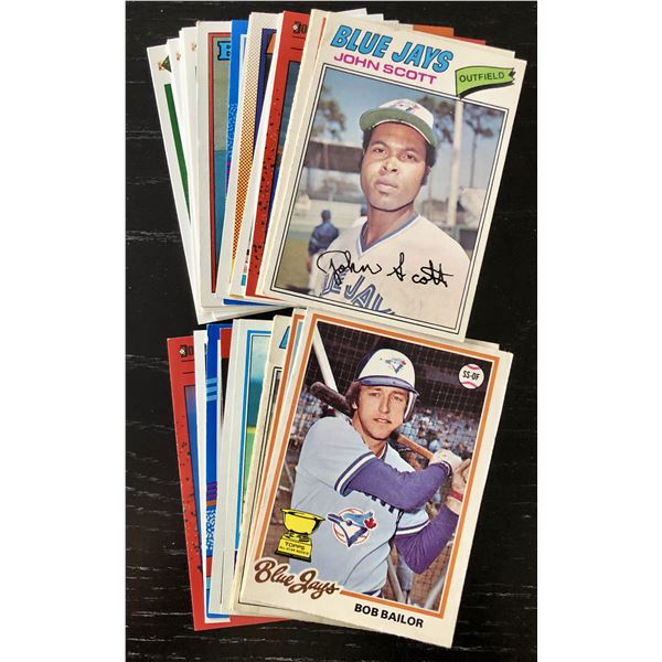 TORONTO BLUE JAYS COLLECTION - 25 CARDS