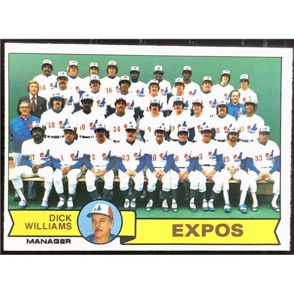 1979 O-PEE-CHEE MONTREAL EXPOS