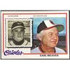 Image 1 : 1978 TOPPS EARL WEAVER (HOF)