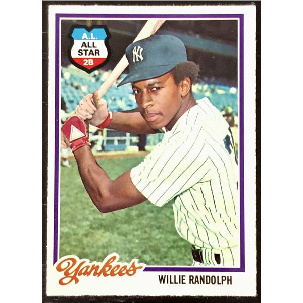 1978 O-PEE-CHEE WILLIE RANDOLPH