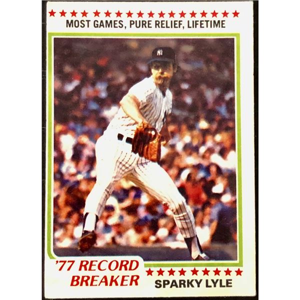 1978 O-PEE-CHEE SPARKY LYLE