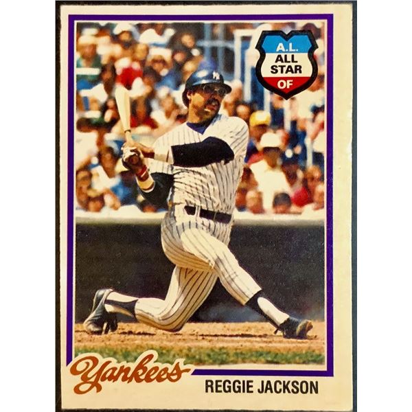 1978 O-PEE-CHEE REGGIE JACKSON (HOF)