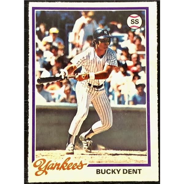 1978 O-PEE-CHEE BUCKY DENT
