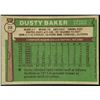 Image 2 : 1976 TOPPS DUSTY BAKER (HOF)