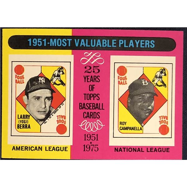 1975 TOPPS MINI YOGI BERRA (HOF)