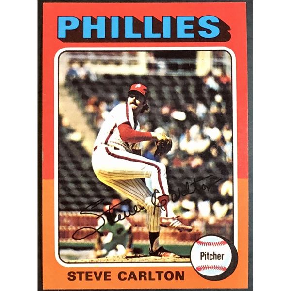 1975 TOPPS MINI STEVE CARLTON (HOF)