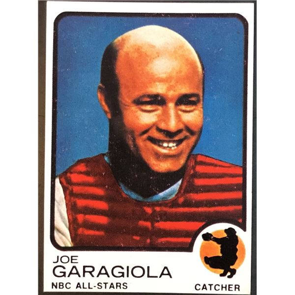 1973 TOPPS JOE GARAGIOLA PROMOTIONAL CARD
