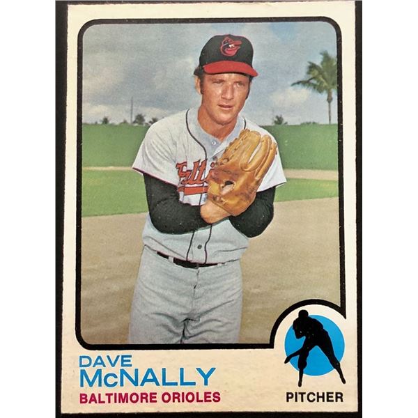 1973 TOPPS HIGH NUMBERS - DAVE McNALLY