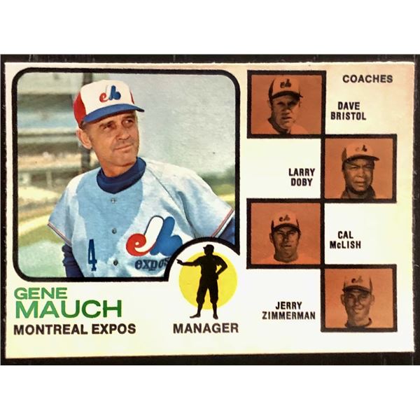 1973 O-PEE-CHEE GENE MAUCH