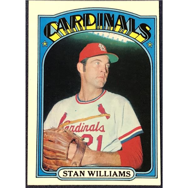 1972 TOPPS STAN WILLIAMS