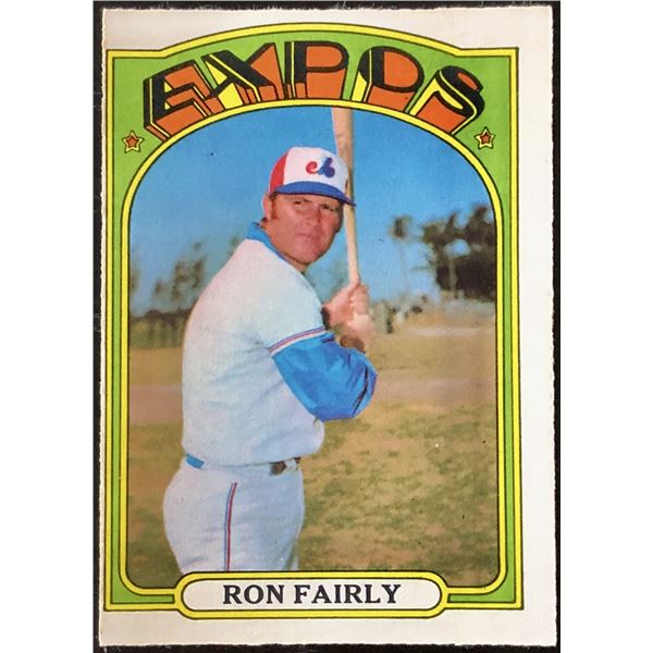 1972 O-PEE-CHEE RON FAIRLY
