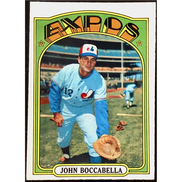 1972 O-PEE-CHEE JOHN BOCCABELLA