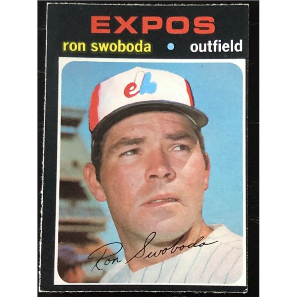 1971 O-PEE-CHEE RON SWOBODA HIGH NUMBER