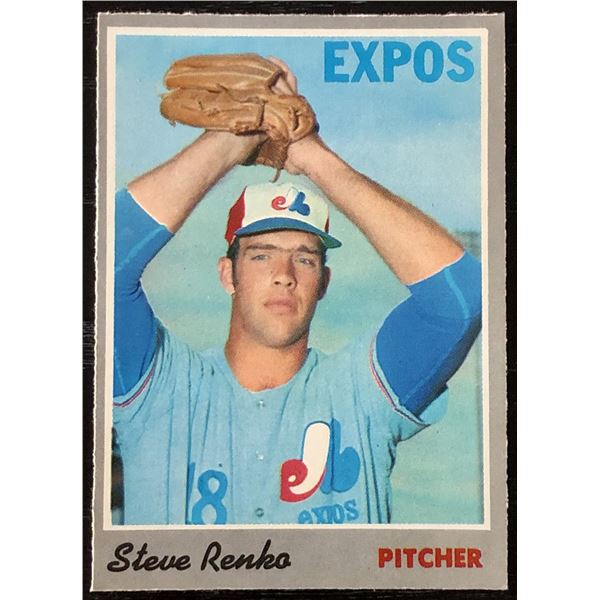 1970 O-PEE-CHEE STEVE RENKO ROOKIE CARD