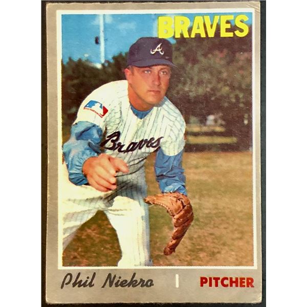 1970 O-PEE-CHEE PHIL NIEKRO (HOF)