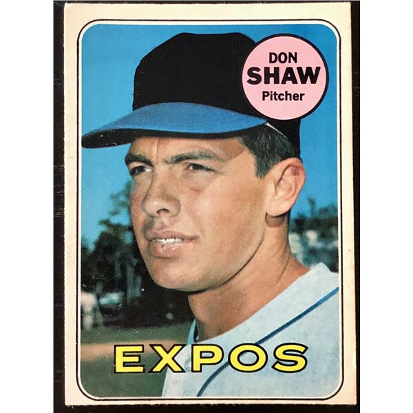 1969 O-PEE-CHEE DON SHAW