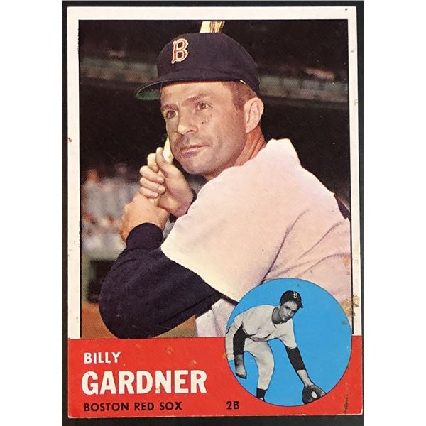1963 TOPPS BILLY GARDNER
