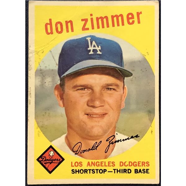 1959 TOPPS DON ZIMMER