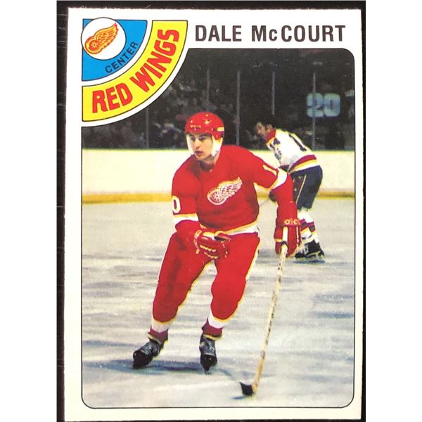 1978-79 O-PEE-CHEE DALE McCOURT ROOKIE CARD