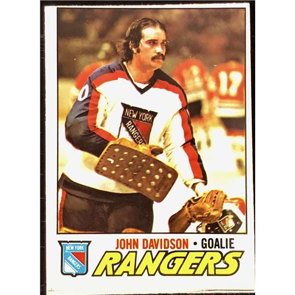 1977-78 O-PEE-CHEE JOHN DAVIDSON (HOF)