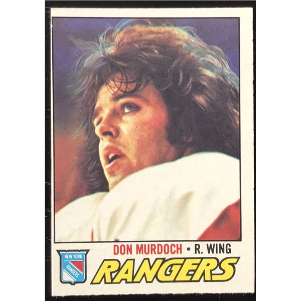 1977-78 O-PEE-CHEE DON MURDOCH ROOKIE CARD