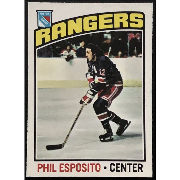 1976-77 O-PEE-CHEE PHIL ESPOSITO (HOF)