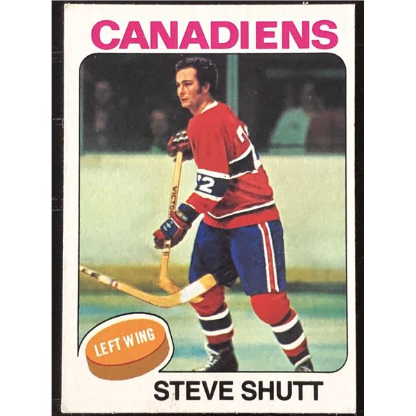 1975-76 TOPPS STEVE SHUTT (HOF)