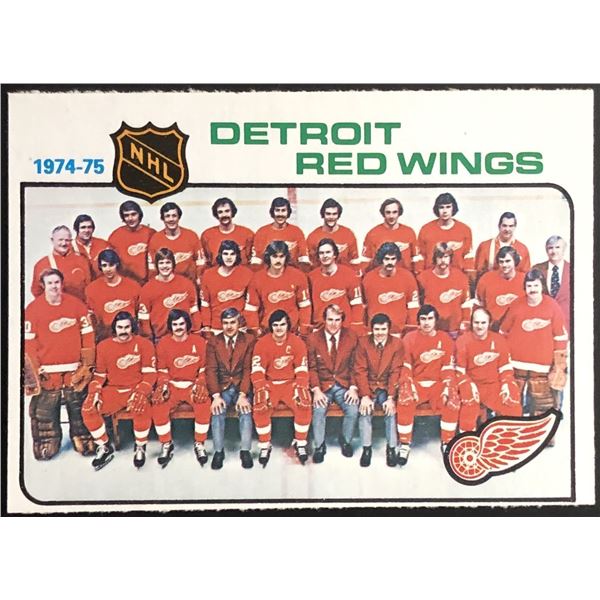 1975-76 O-PEE-CHEE DETROIT RED WINGS