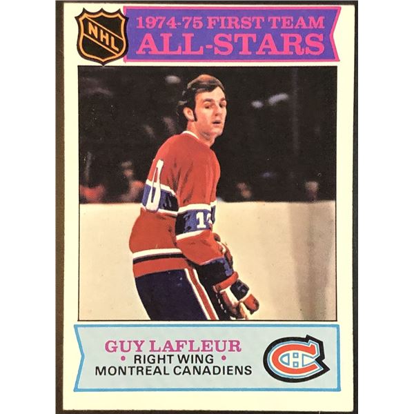 1975-76 NHL TOPPS GUY LAFLEUR (HOF)