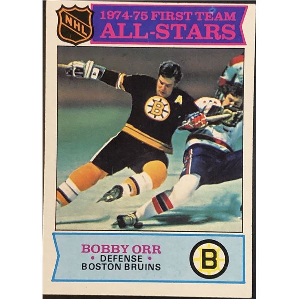 1975-76 NHL TOPPS BOBBY ORR (HOF)
