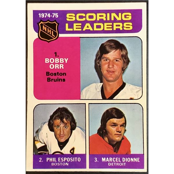 1975-76 NHL TOPPS BOBBY ORR (HOF)