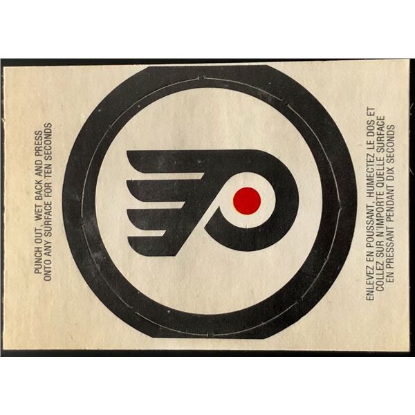 1972-73 O-PEE-CHEE LOGO INSERT - PHILADELPHIA FLYERS
