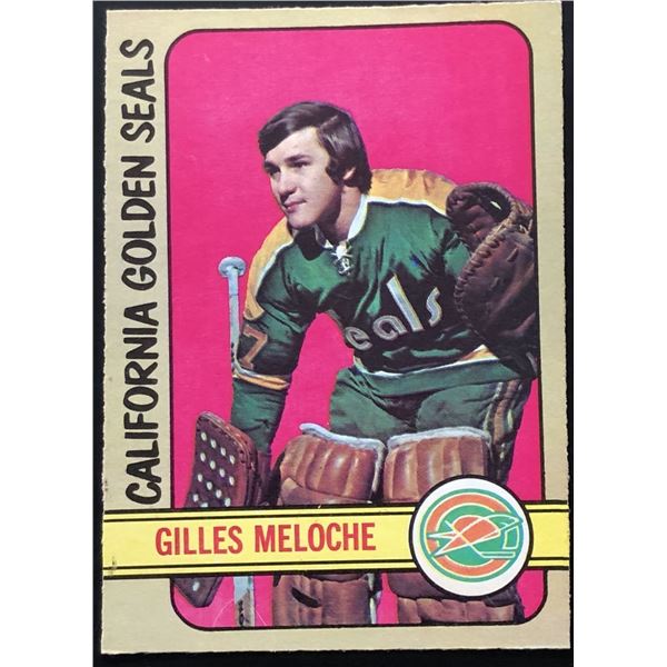 1972-73 O-PEE-CHEE GILLES MELOCHE ROOKIE CARD