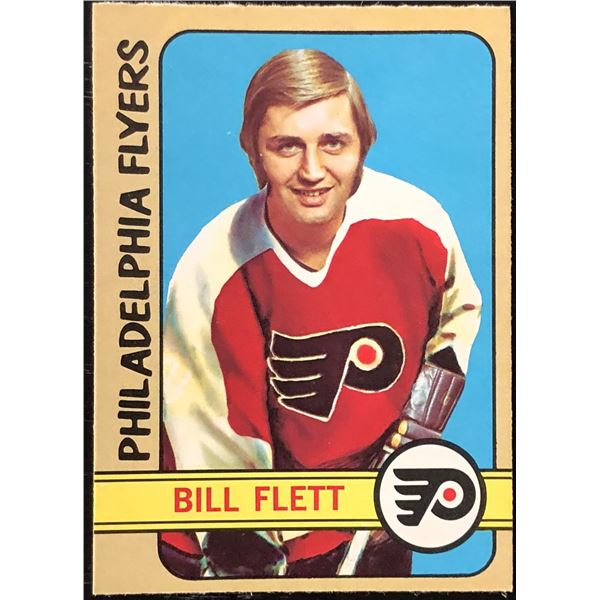 1972-73 O-PEE-CHEE COWBOY BILL FLETT