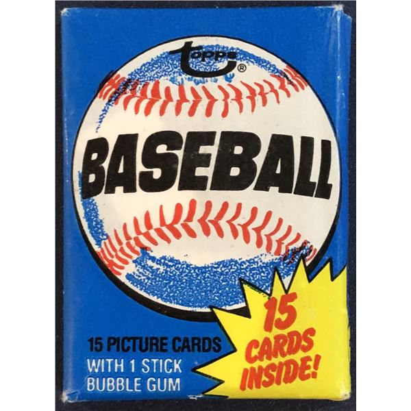 1980 TOPPS BASEBALL WAX PACK