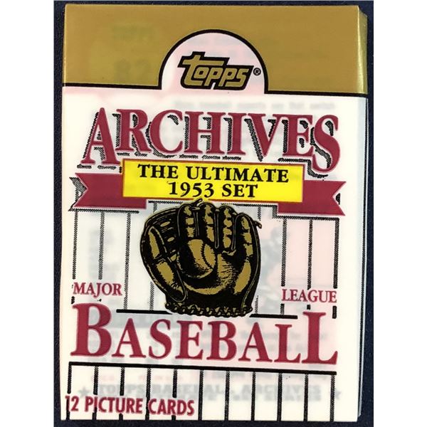 1991 TOPPS ARCHIVES BASEBALL FOIL PACK