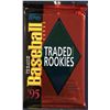 Image 1 : 1995 TOPPS BASEBALL TRADED & ROOKIES FOIL PACK