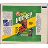 Image 1 : 1970-71 O-PEE-CHEE HOCKEY WRAPPER