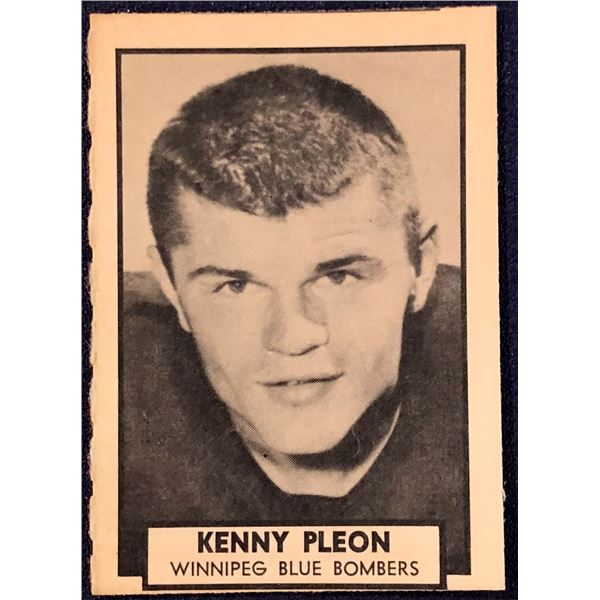 1962 O-PEE-CHEE CFL KENNY PLOEN (HOF)