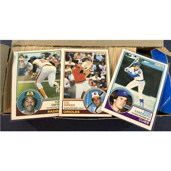 1983 O-PEE-CHEE BASEBALL COMPLETE SET