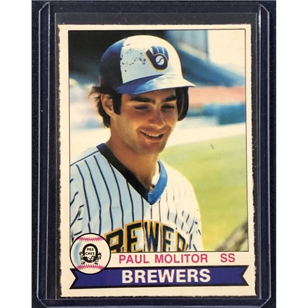 1979 O-PEE-CHEE PAUL MOLITOR (HOF) ROOKIE CARD