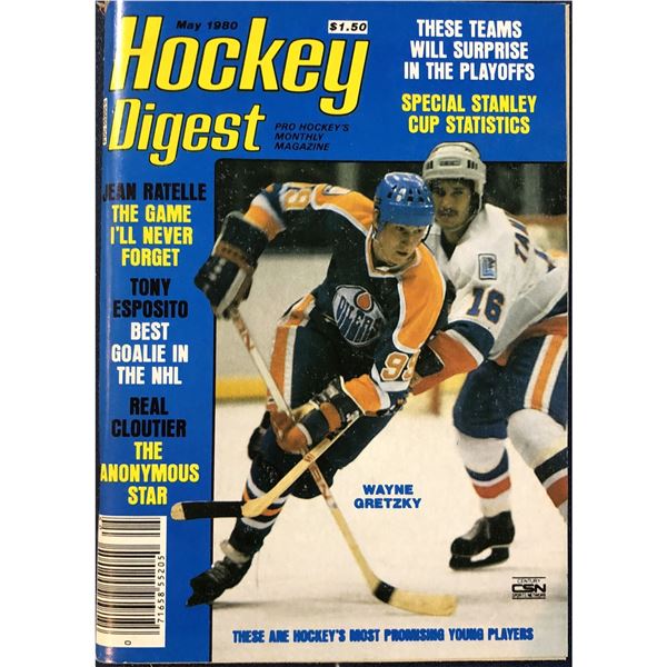 HOCKEY DIGEST MAY 1980 - WAYNE GRETZKY (HOF)