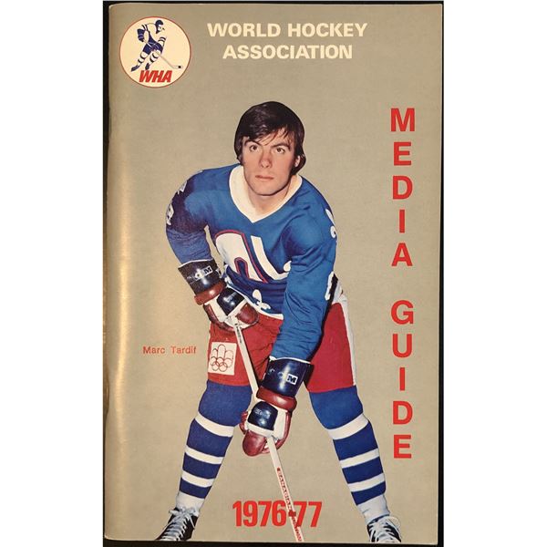 1976-77 WHA MEDIA GUIDE