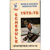 Image 1 : 1975-76 WHA LEAGUE MEDIA GUIDE