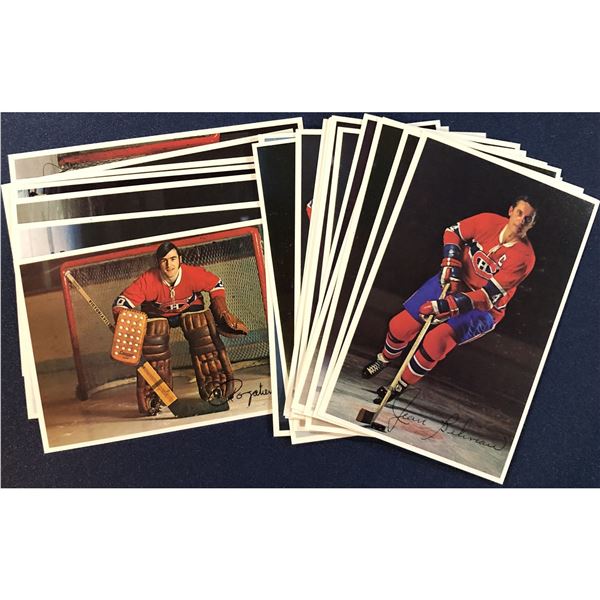 1969-70 MONTREAL CANADIENS POSTCARDS TEAM SET