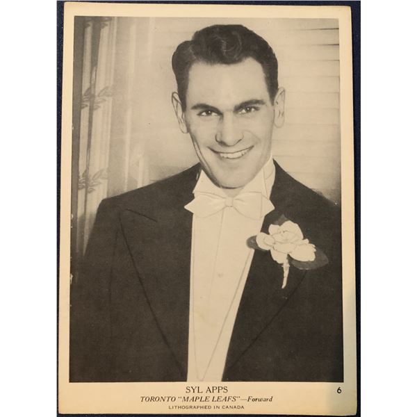 1939-40 O-PEE-CHEE V301-1 SYL APPS (HOF)