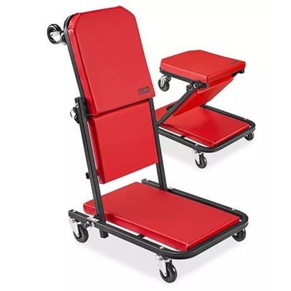 NEW RED 3 IN 1 CREEPER SEAT