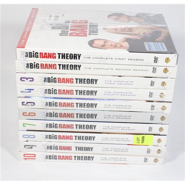 THE BIG BANG THEORY SEASONS 1-10 NEW SEALED