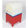Image 2 : VINTAGE CANADA POST LOCKING BANK MADE IN CANADA